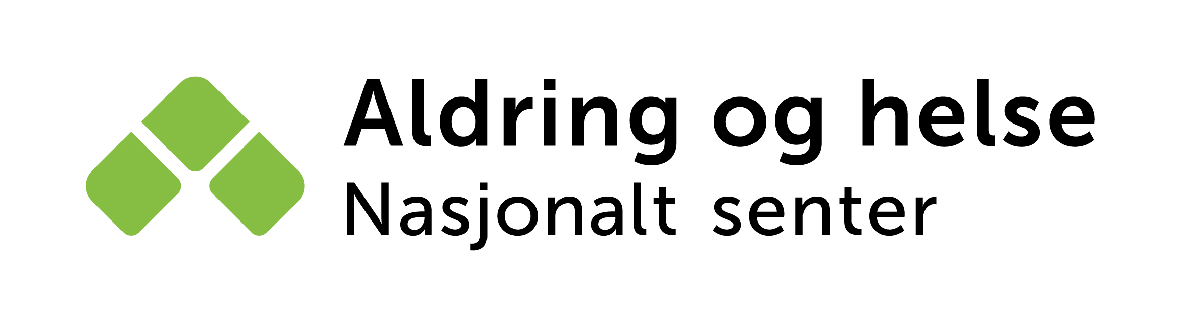 Aldringoghelse_RGB Logoen til Aldring og helse, nasjonalt senter